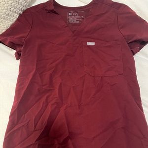 Figs one pocket scrub top